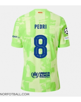 Billige Fotballdrakt Barcelona Pedri Gonzalez #8 Replika Tredjedrakt 2024-25 Kortermet